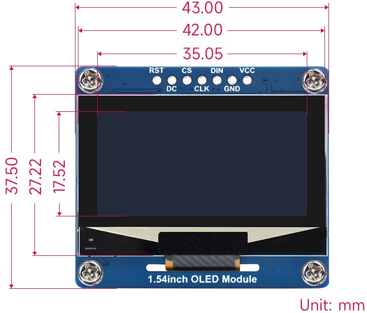 1.54inch-oled-dimension