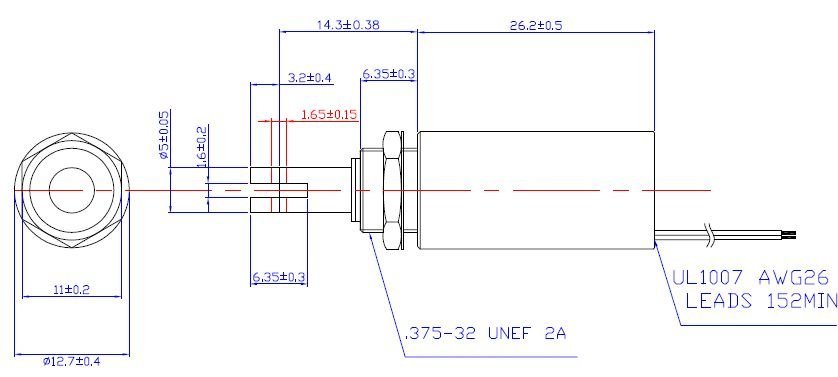 12V Selenoid Bobin 1325L-12V22