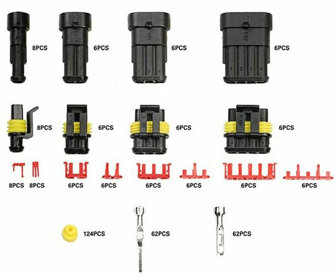 352 Piece Waterproof Connector Set