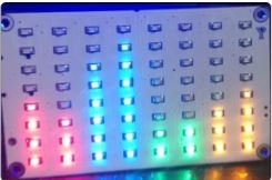8x8 Demonte Sese Responsive Led Music Spectrum - Colorful