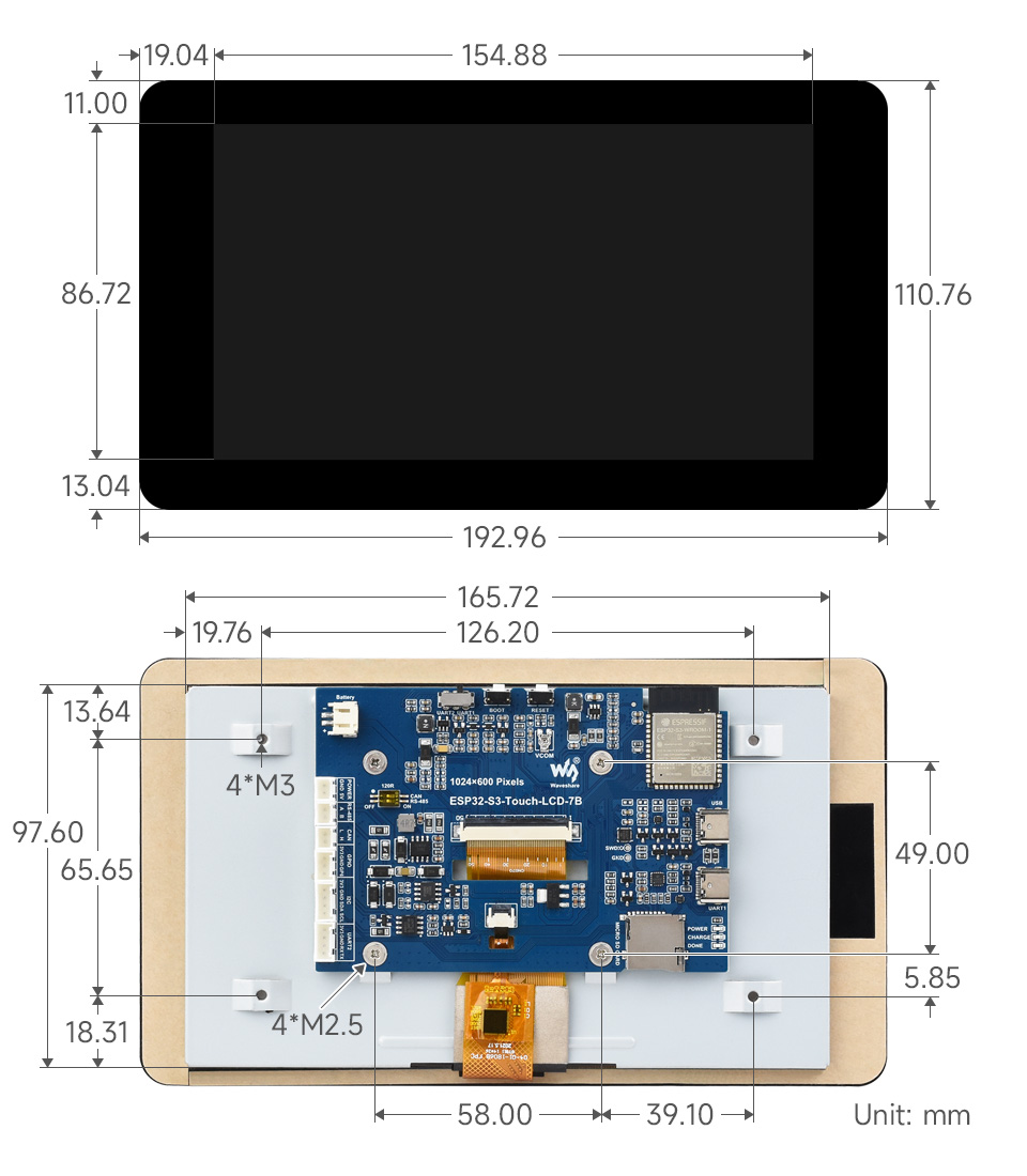 ESP32-S3-Touch-LCD-7B-details-size2