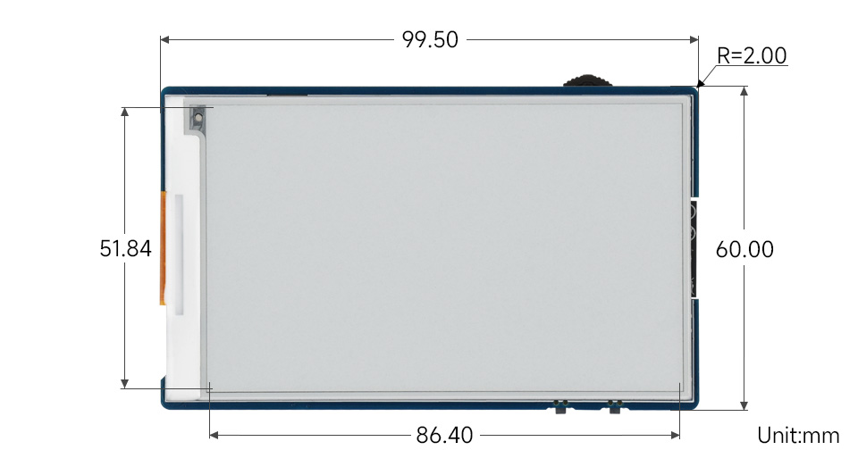 ESP32-S3-ePaper-3.97-details-size