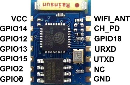 ESP8266-03 Dahili Antenli Wifi