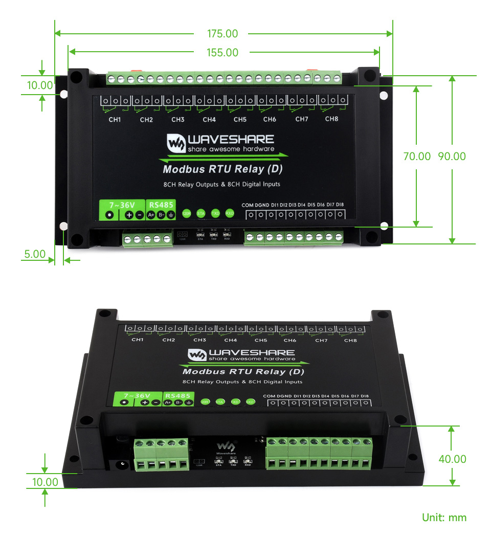 Modbus-RTU-Relay-D-details-size