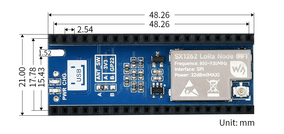 Pico-LoRa-SX1262-868M-details-size
