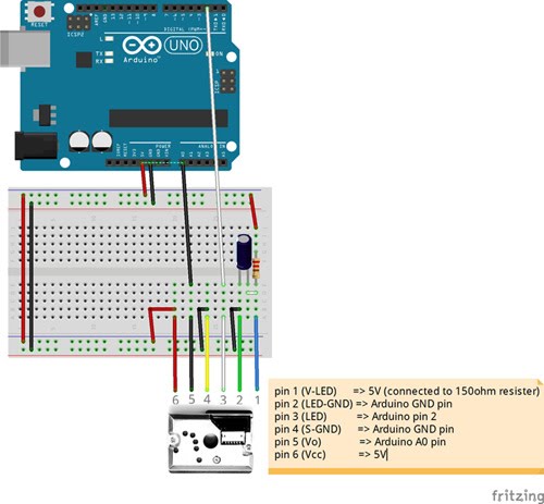 Toz Sensörü arduino