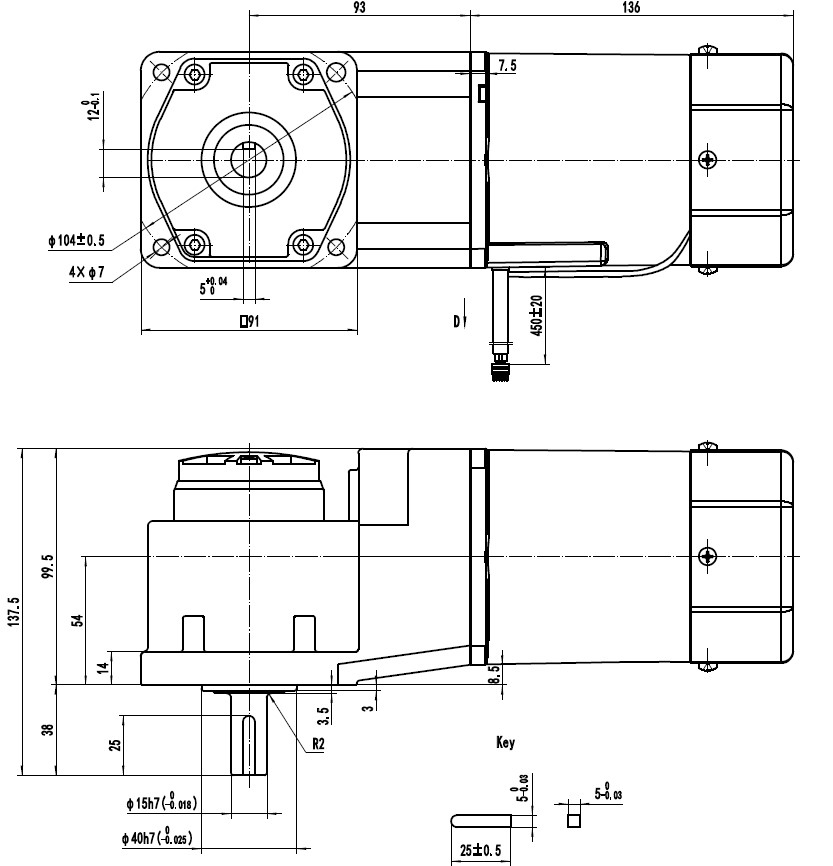 YY90-220-60-27RPM-cizim