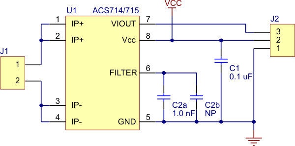 ACS714 Akım Sensörü