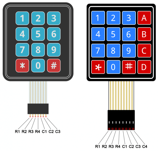 arduino keypad usage