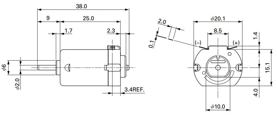 FA-130 3-6V Toy DC Motor