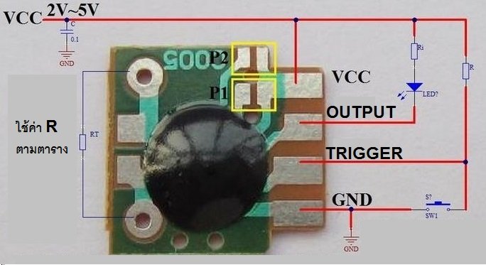 Delay Triggering and Timing Module 2sec - 1000 hours