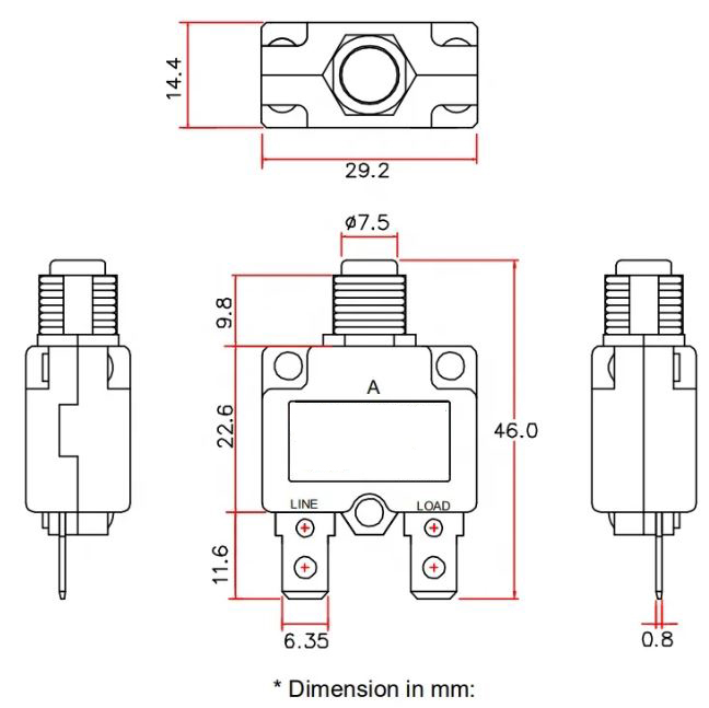 jmb-77-series-dimensions