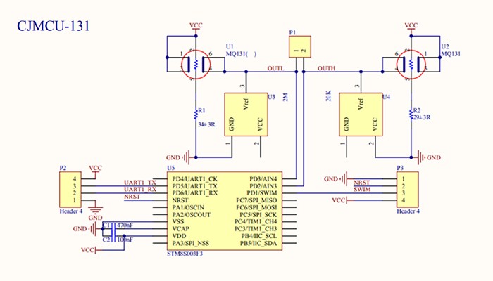 mq131-sensor-connection