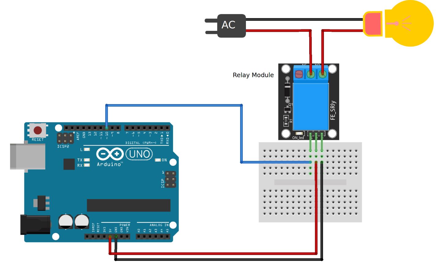 arduino ile röle