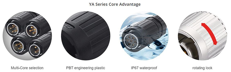 YA-20 Series Waterproof Connector